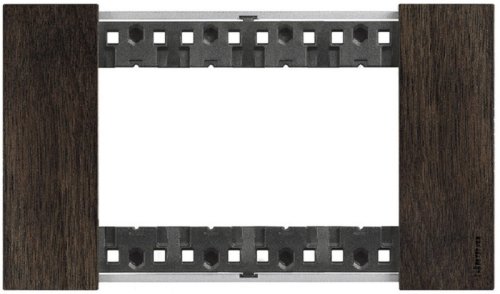 Рамка горизонтальная Legrand BTicino Living Now 1-м. 4 мод. дерево орех фото Рамка горизонтальная Legrand BTicino Living Now 1-м. 4 мод. дерево орех картинка